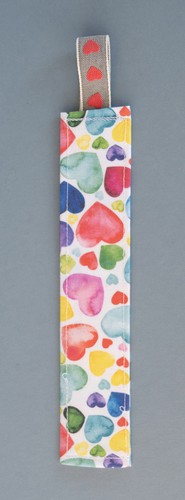 Handmade bookmark heart - handmade,
