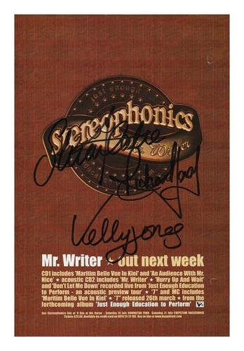 Stereophonics entire group - stereophonics,