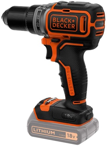 Black decker 18v brushless - black,
