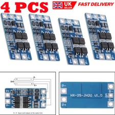 4pcs 2S 10A 7.4V 18650 Lithium Charger for Protection Board BMS PCM Moudle