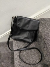JOBIS Black Leather Crossbody