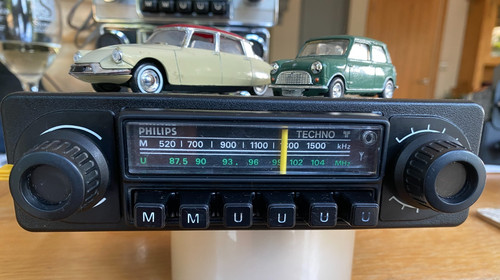 1970 car radio - radio, philips