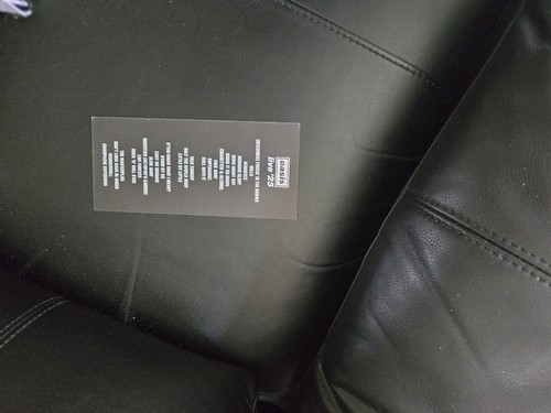 Genuine oasis souvenir ticket - oasis,