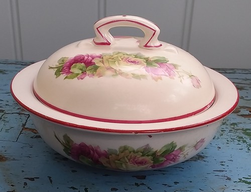 Vintage ceramic soap - ceramic, with