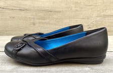 Womens Clarks Soft Black