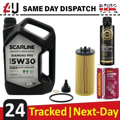 Engine oil filter - 5w-30, &