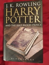 Harry Potter and The Half-Blood Prince FIRST EDITION RARE SIGNED BY J.K. ROWLING