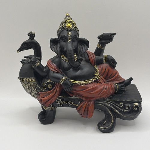 Ganesh peacock bench hindu - on,