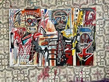 Basquiat - Hand Painted