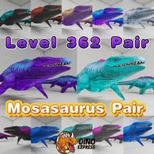 Mosasaurus Level 362 Pair