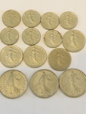 16 X FRENCH COINS - Francs - 