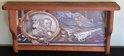 Vtg solid wood civil war - vtg,