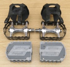Campagnolo Euclid MTB Pedals 80s 90s Vintage, with inserts  - Great Condition