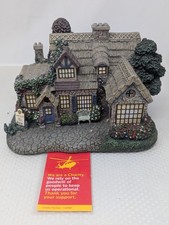 Thomas Kinade Hawthorne Village Lamplight Tea Room Sculpture Number F2898 RD6