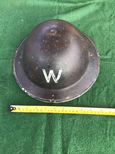 Vintage ww2 arp - wardens, helmet