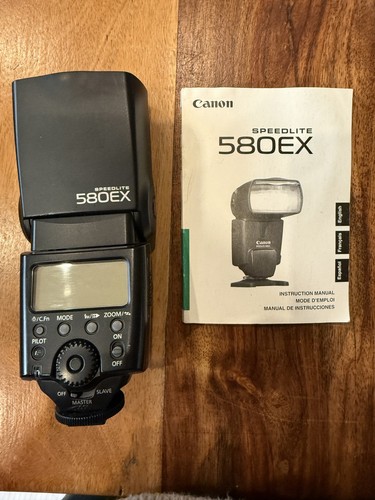 Used canon 580ex speedlite - used,