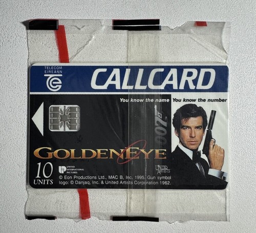 Irish phonecard james - james, bond