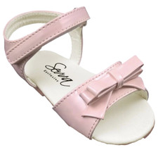 Girls Patent Bow Spanish Style