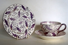 Wedgwood Purple Lustre Foliage