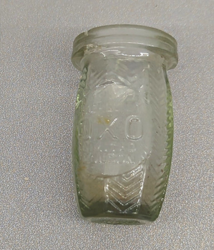 Oxo vintage clear glass - vintage,