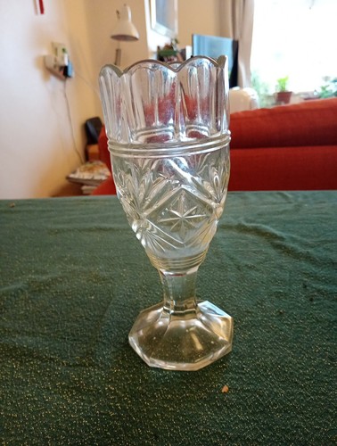 Vintage fluted and footed - fluted,