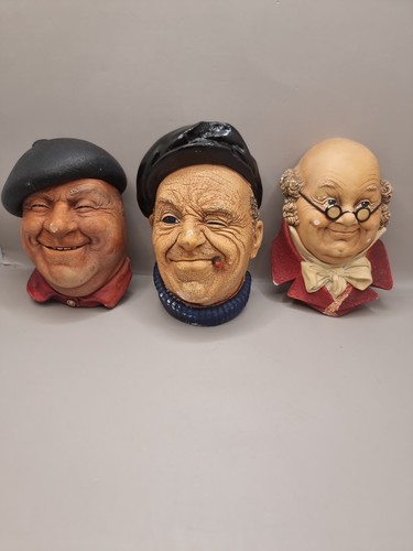 Bossons head figures - bossons,