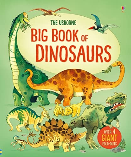 Big book dinosaurs - book, of
