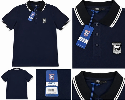 Ipswich town navy polo - ipswich,