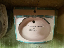 Armitage Shanks, Carlton 1th basin in Rosé ( Pale Pink )