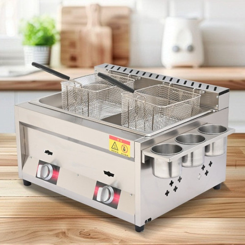 Commercial lpg gas - 2x, fryer