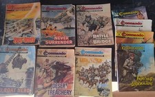COMMANDO COMICS over 118  Vintage issues on DVD cbz and pdf format