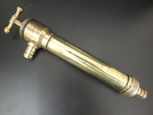 Vintage brass whale non choke - whale,