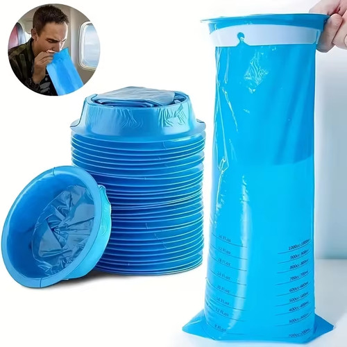 Disposable vomit bags sickness - disposable,