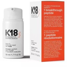 50ml K18 Leave-In Molecular Repair Hair Mask Conditioner For All Hair Types new