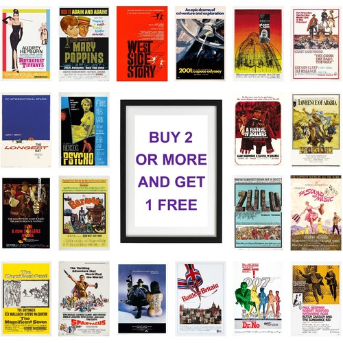 Classic 60s movie posters - classic,