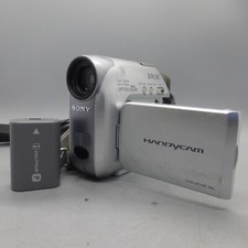 Sony Handycam DCR-HC19E Handheld MiniDV Camcorder Silver Tested