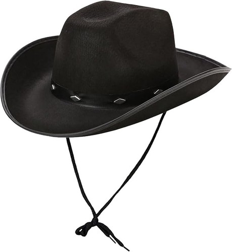 Black cowboy hat - cowboy,
