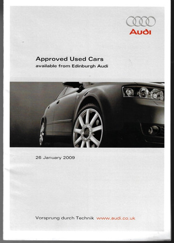 Edinburgh audi approved used - edinburgh,