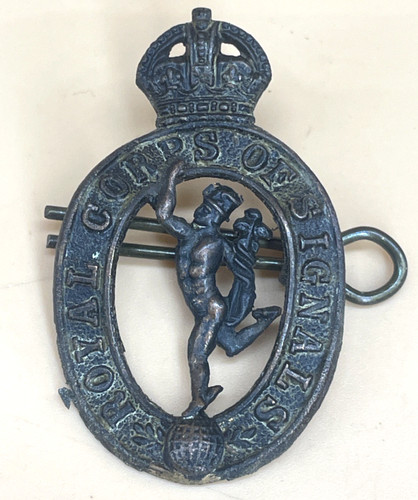 Ww2 royal corps signals - signals, cap