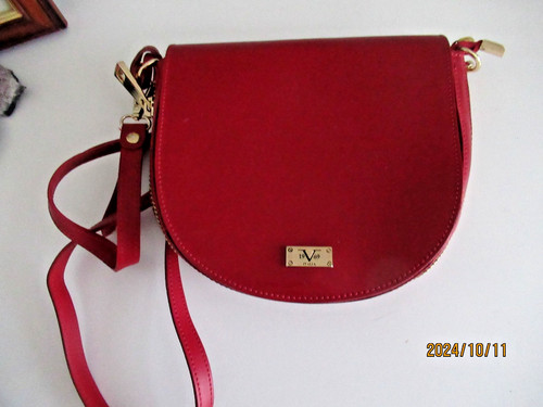 Versace red leather - red,