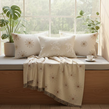 Throw Blanket Pillow Set