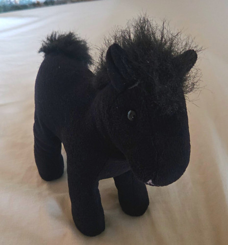 Lloyds bank black horse - bank, plush