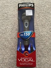 PHILIPS MD 150 Microphone VOCAL -27 mm Wide Diaphragm -uni Directional Sensor