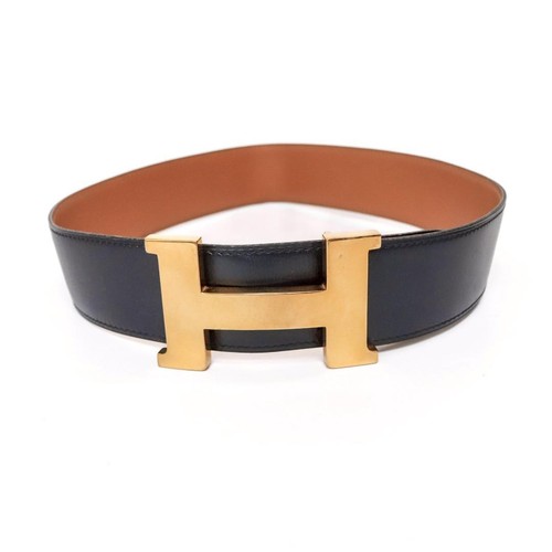 Hermes constance belt navy - belt,