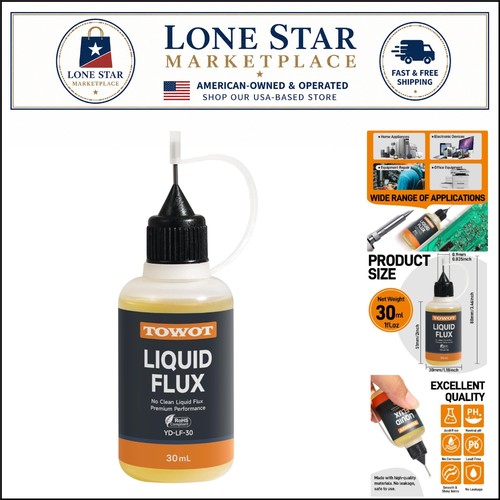 Clean solder flux 30ml - no-clean,