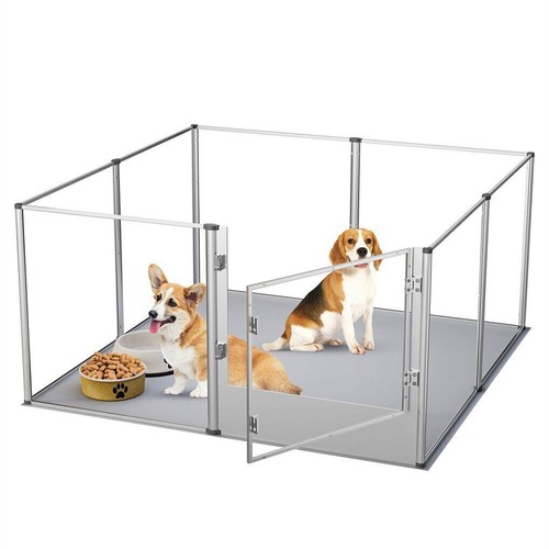 Large indoor pet playpen clear - playpen,