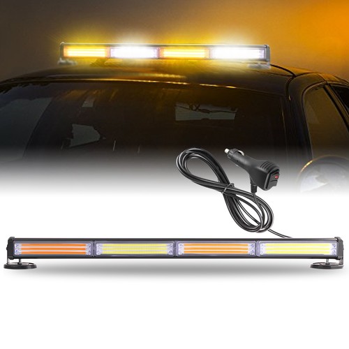 Amber led 24v light bar - amber, 12