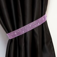Diamante Curtain Tie Backs - Crystal Bling Tiebacks & Holdbacks