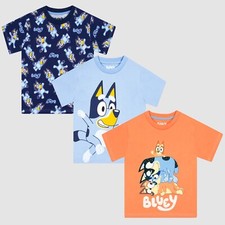 Bluey 3 Pack Boys T-Shirts |