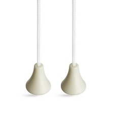 Luminous Glow in the Dark Bathroom Light Pull Cord and Acorn, Pack Of Two.